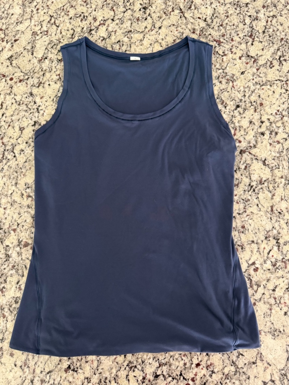 Wundermost Ultra-Soft Nulu  Scoop Neck Tank Top - Club Blue